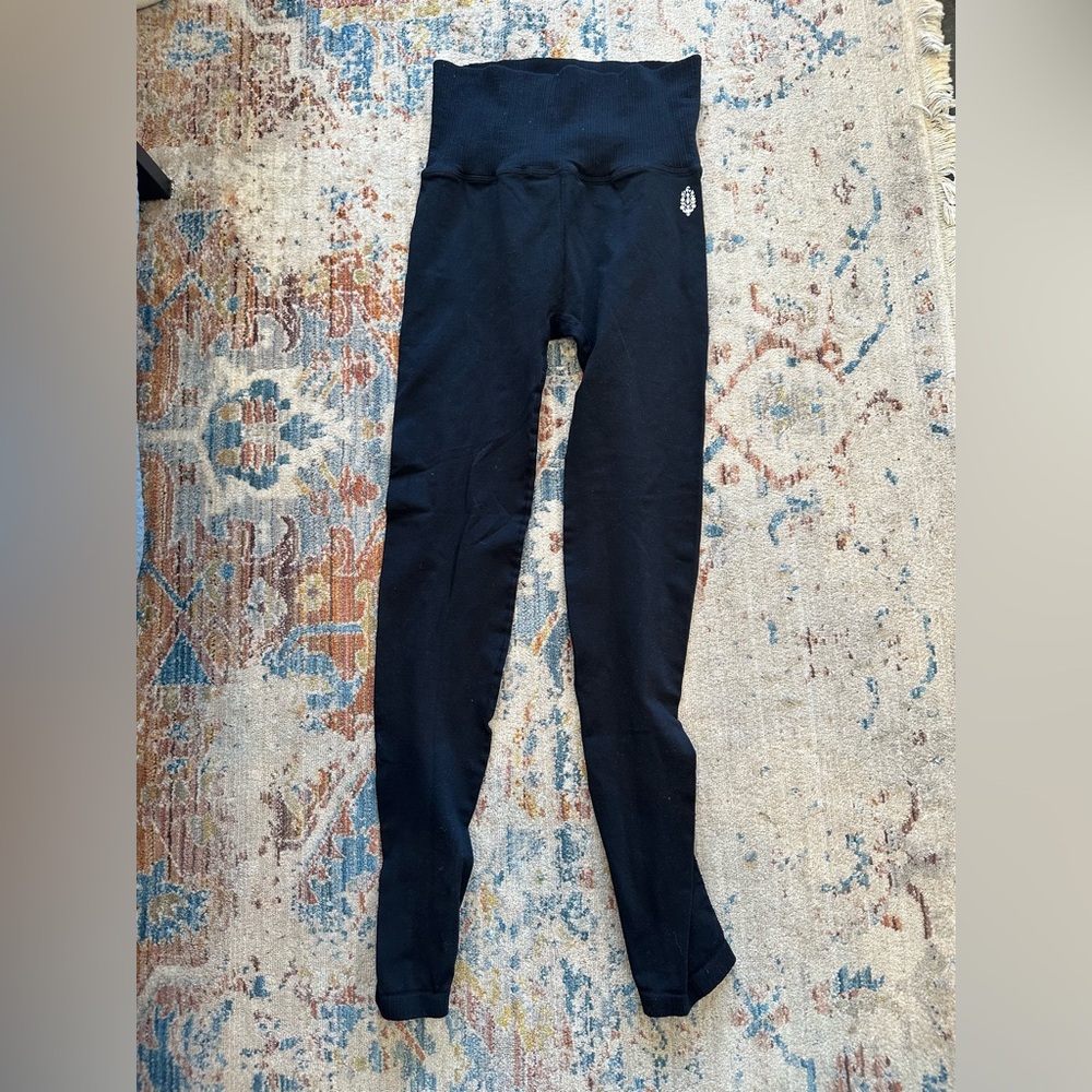 Free People Movement High-Rise 7/8 Length Good Karma Leggings